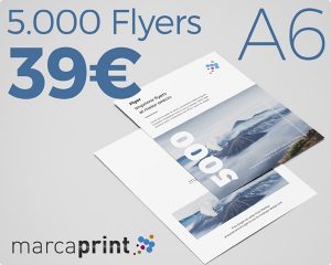 Banner oferta 5000 flyers