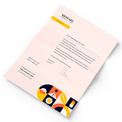 Imprimir Papel de carta