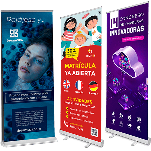 Roll Up: Los mejores roll up baratos.